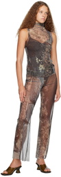 ELLISS Gray Rock Pool Tank Top