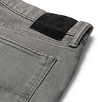 TOM FORD - Slim-Fit Selvedge Denim Jeans - Gray