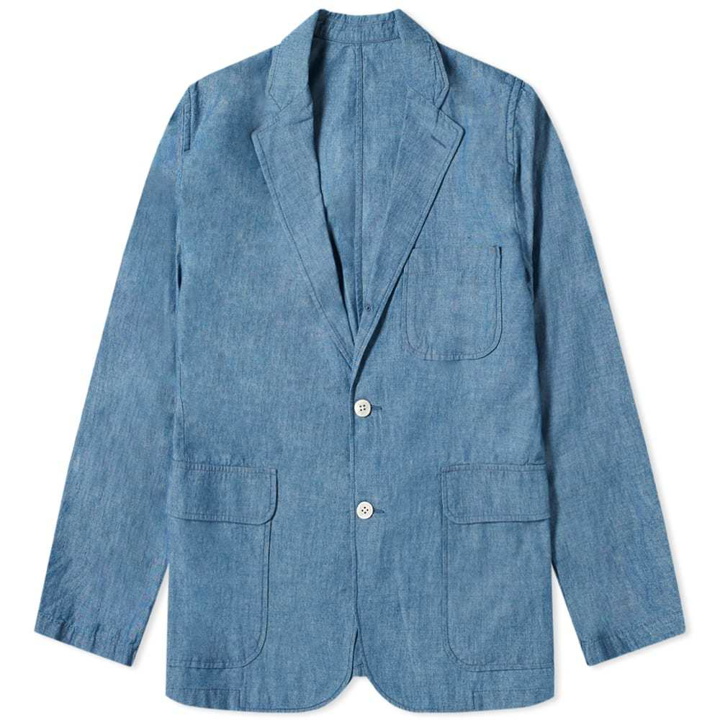 Photo: Beams Plus Organic Chambray 3B Jacket