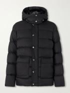 Herno - Arendelle Hooded Quilted Shell Down Jacket - Black