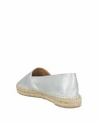 Castañer Womens Espadrilles in Silver