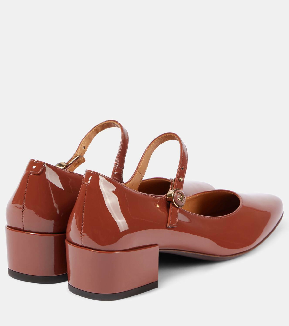 パンプス TOD'S Mary Janes - Tod's - Leather - Bordeaux フラットシューズ Mary Janes - Tod's - Leather - Bordeaux