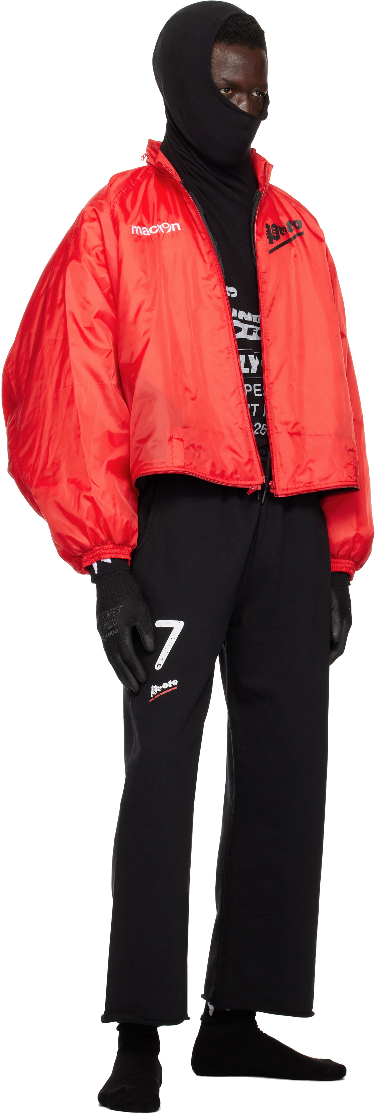 Prototypes Black Cropped Sweatpants