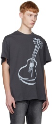 TheOpen Product SSENSE Exclusive Gray Grunge Guitar Top