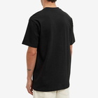 Butter Goods Men's Wordmark Puff T-Shirt in Black