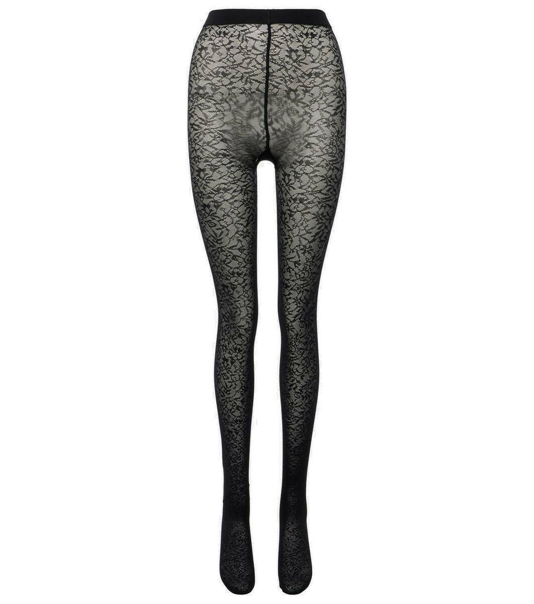 Wolford Josey 20 Denier Leopard-print Tights - Animal print