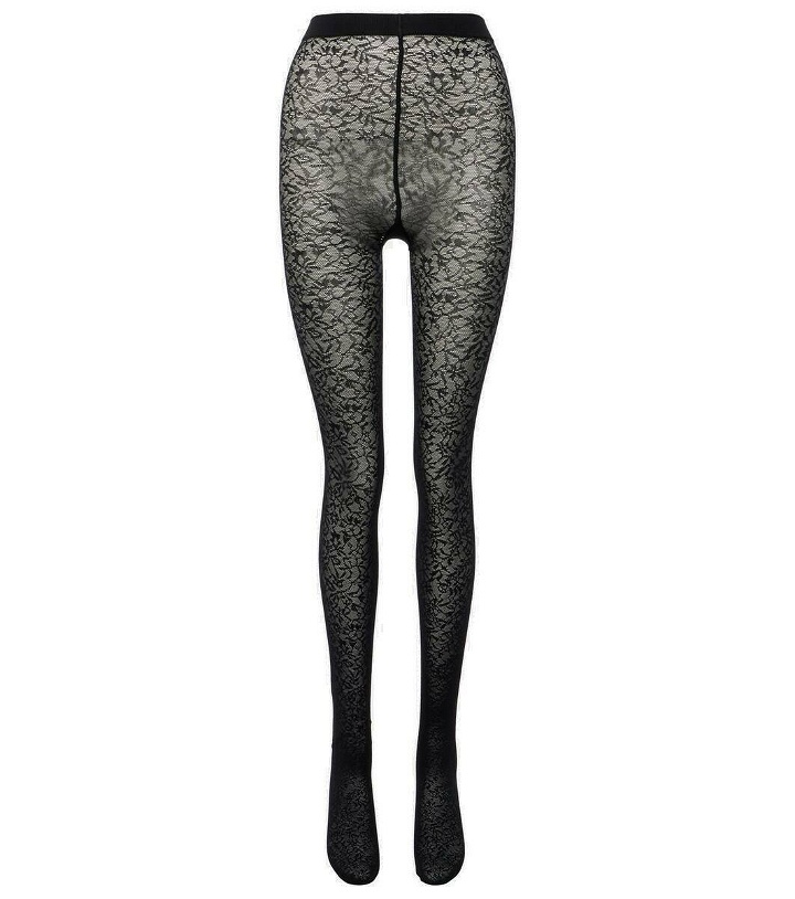 Photo: Wolford Floral jacquard tights