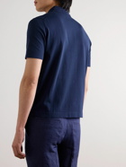 De Petrillo - Cotton Polo Shirt - Blue