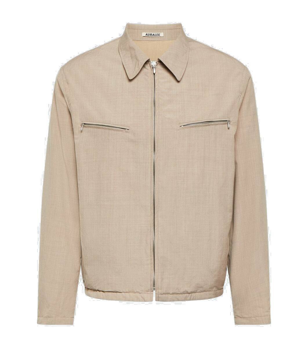 Auralee Wool blouson jacket Auralee Auralee Wool blouson jacket Auralee