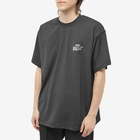 WTAPS Men's 2 Printed Logo T-Shirt in Black