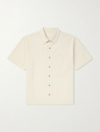 Aimé Leon Dore - Cropped Cotton-Seersucker Shirt - Neutrals