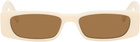 Saint Laurent Off-White SL 942 Sunglasses