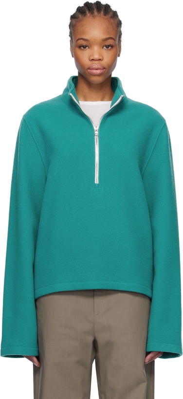Photo: Rier Blue Fleece Sweater