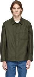 A.P.C. Green Basile Overshirt