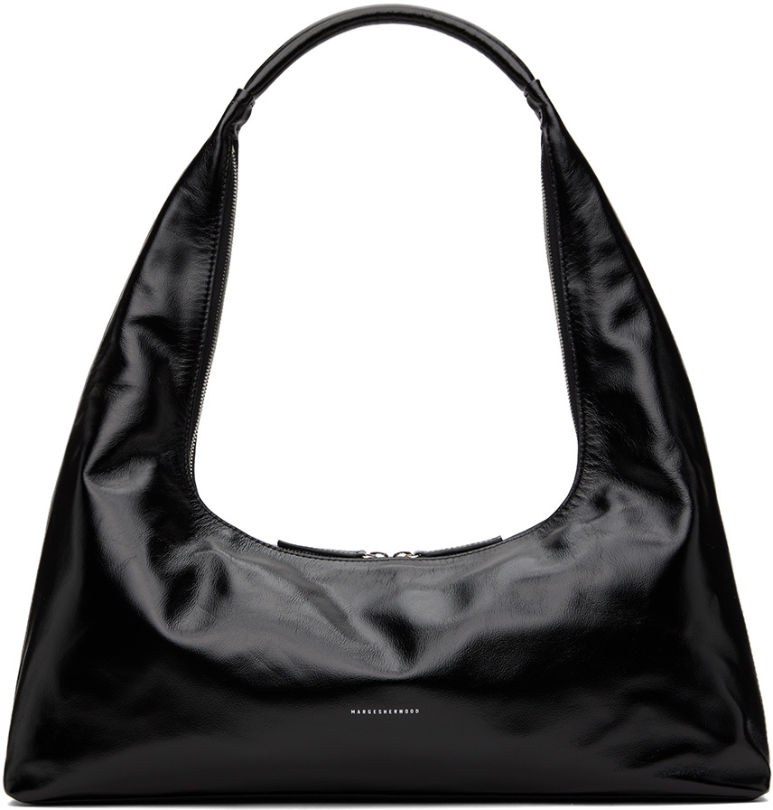 ショルダーバッグ・ポシェット Margesherwood Large Shoulder Bag - Leather - Black Marge Sherwood Black Large Bag Marge Sherwood
