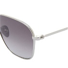 Monokel Otis Sunglasses in Silver/Grey