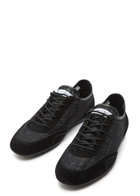 Jimmy Choo Sunny Panelled Lace Sneakers Black