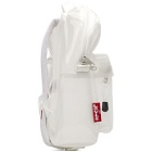 Levis White Clear Backpack