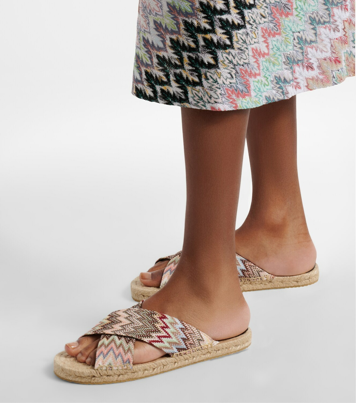 Missoni Harlow Zigzag espadrille sandals