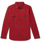 Filson - Scout Checked Cotton-Flannel Shirt - Red