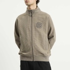 Heresy Men's Knot Zip Knit Cardigan in Mushroom