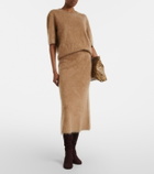 Gianvito Rossi Joelle suede knee-high boots