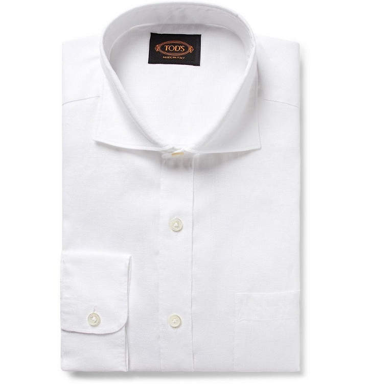 Photo: Tod's - White Linen Shirt - White