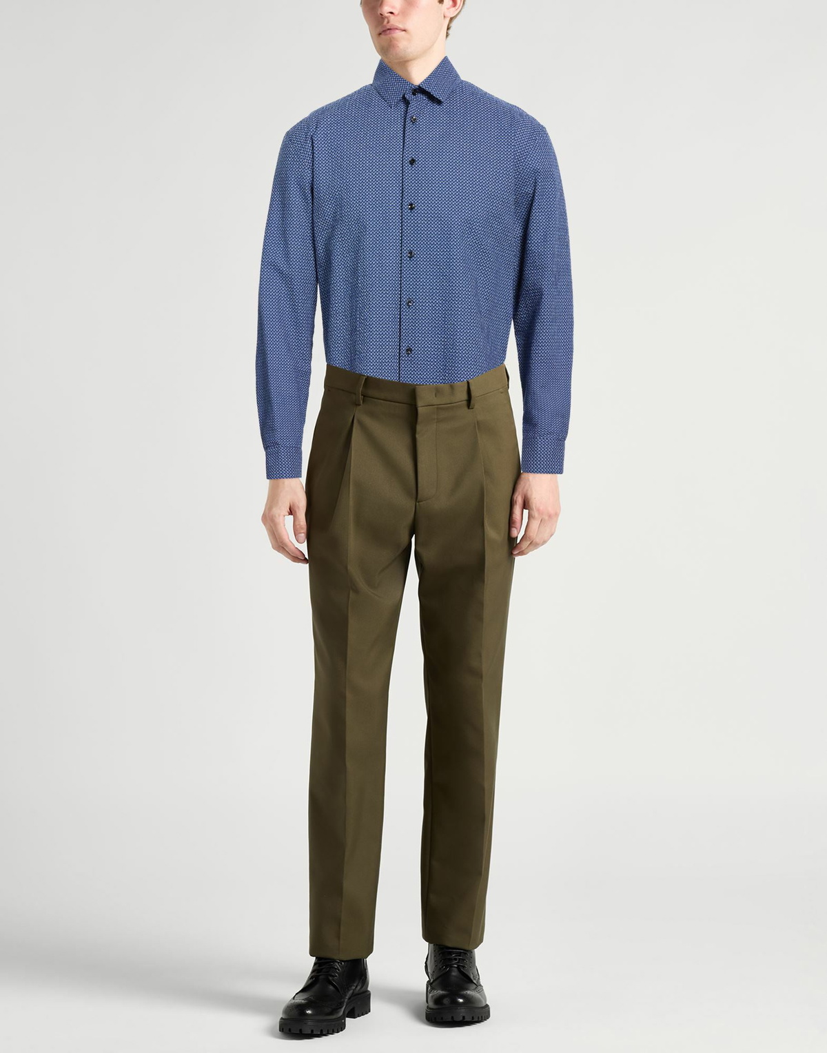 Giorgio Armani Mens Shirt in Navy