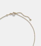 Spinelli Kilcollin Vesta 18kt gold necklace with sapphires and aquamarine