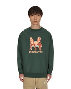 Pleasures Bench Premium Crewneck Sweatshirt Alpine