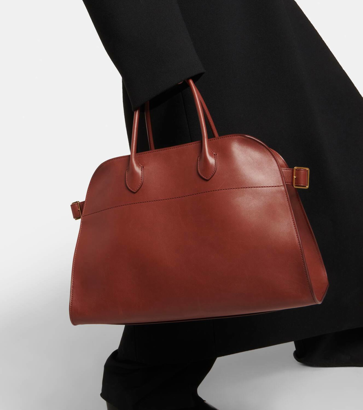 The Row Soft Margaux 15 Medium leather tote bag