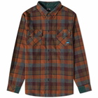 KAVU Men's Buffaroni Overshirt in Woodcraft