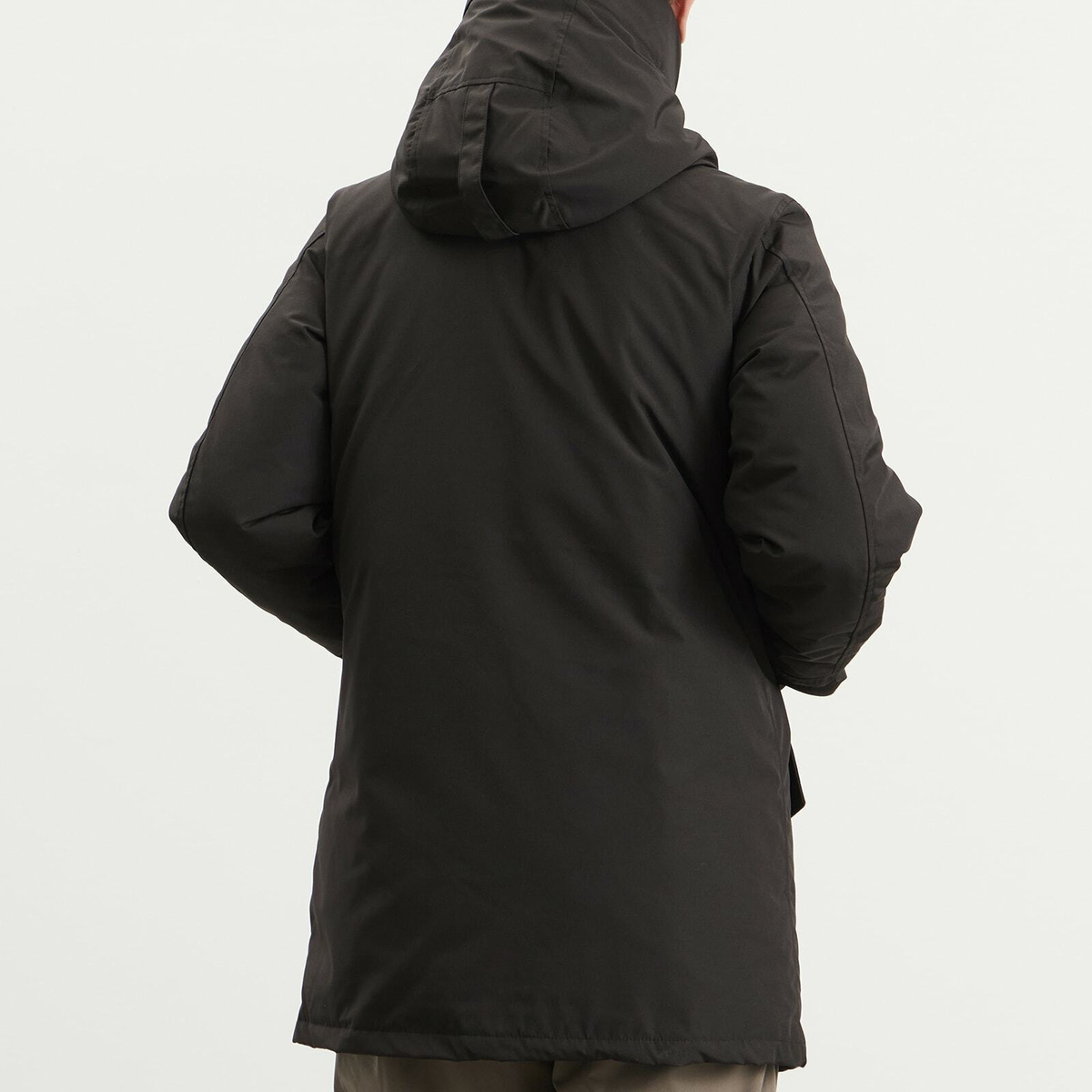 Canada Goose Men's Langford Parka Jacket Disc in Black