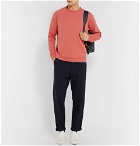 Folk - Rivet Loopback Cotton-Jersey Sweatshirt - Men - Coral