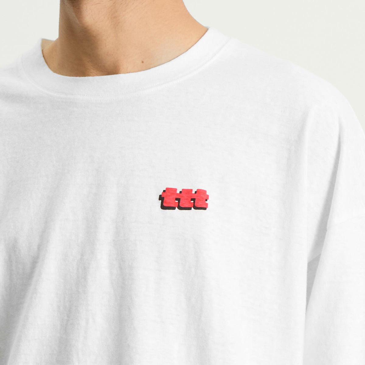 TTT MSW Men's Wave T-Shirt in White