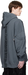 Collina Strada Gray Burst Hoodie