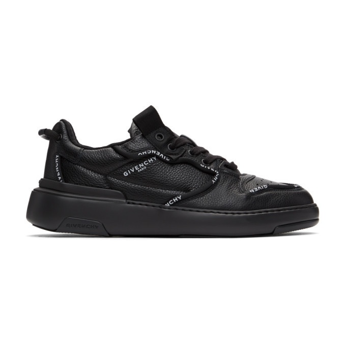 Photo: Givenchy Black Wing Low Sneakers