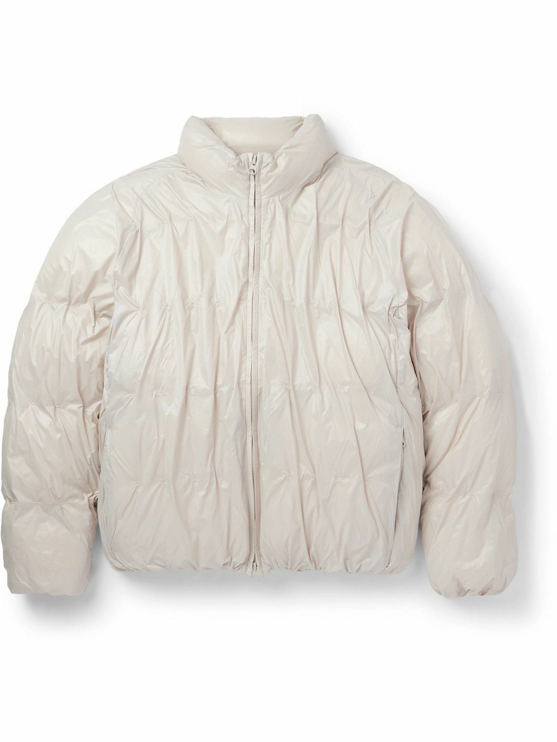 POST ARCHIVE FACTION - 5.1 Down Right Quilted Nylon Down Jacket ...