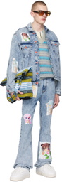 Members of the Rage Blue Anime Patch Jeans