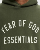 Fear Of God Essentials Fleece Hoodie Green Hoodies