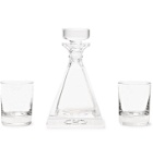 Kingsman - Higgs & Crick Lead Crystal Decanter and Glass Set - Neutrals