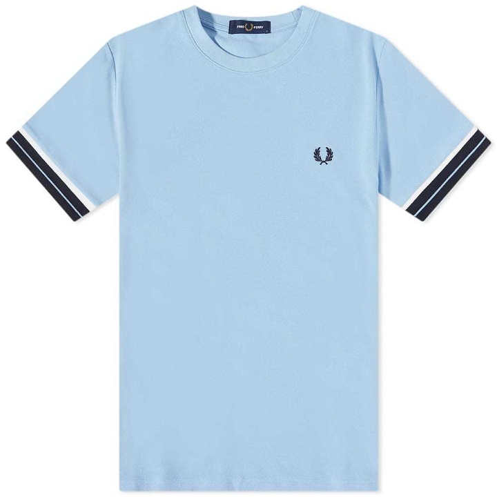 Photo: Fred Perry Tramline Tipped Pique Tee
