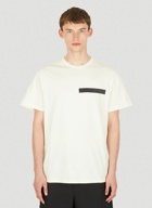 Logo Patch T-Shirt in Cream