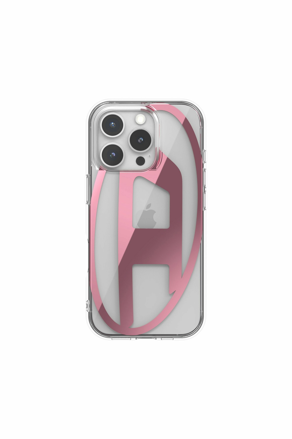 Diesel Oval D Mirror Case for i P 16 Pro - Cases - Unisex - Pink