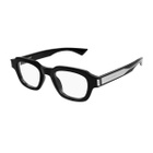 Saint Laurent Eyewear Saint Laurent Sl 791 Opt Linea Sl Logo 001 Black Crystal Glasses