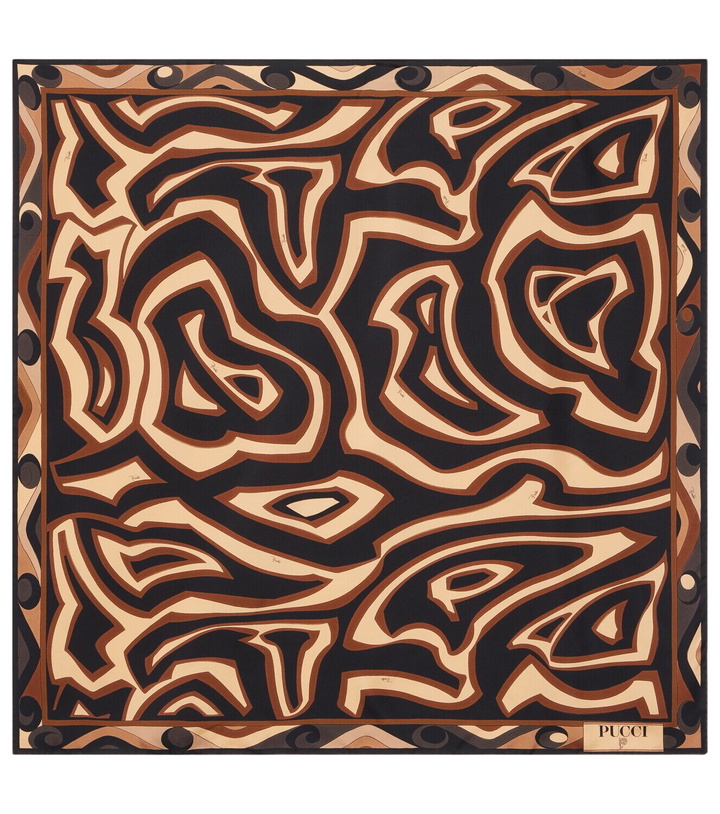 Photo: Pucci Labirinto silk twill scarf