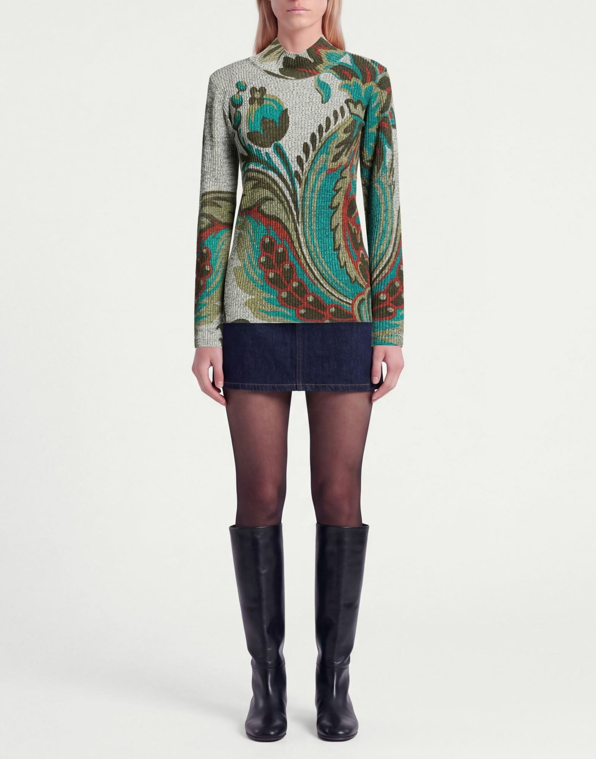 Etro Womens Sweater in Grey