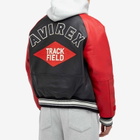 Avirex Men's Track 'N' Field Jacket in Black