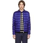 Moncler Blue Down Agay Jacket