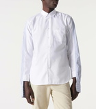 Comme des Garçons Shirt Striped cotton poplin shirt